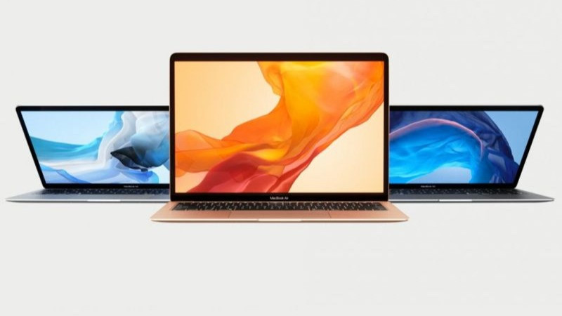 Ilustrasi MacBook besutan Apple