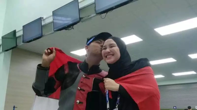 Petembak Fathur Gustafian dan Dewi Laila Mubarokah.