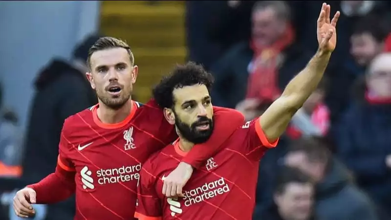 Pemain Liverpool Mohammed Salah