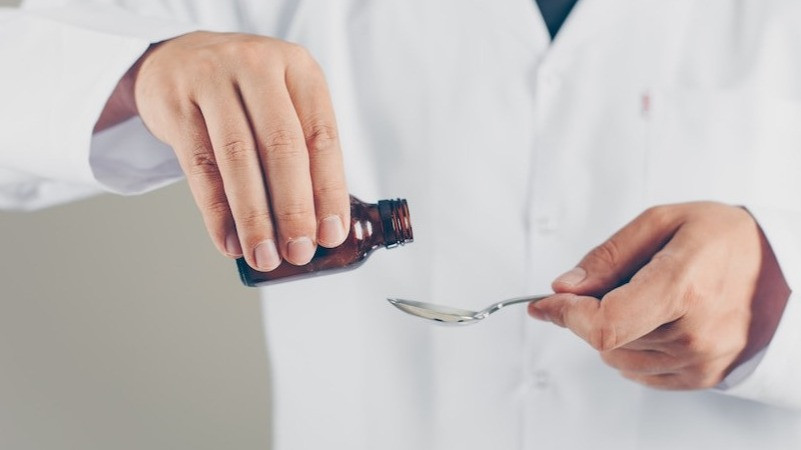 Ilustrasi obat sirop