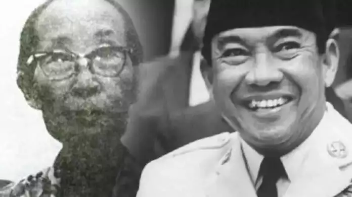 Siti Oetari dan Soekarno