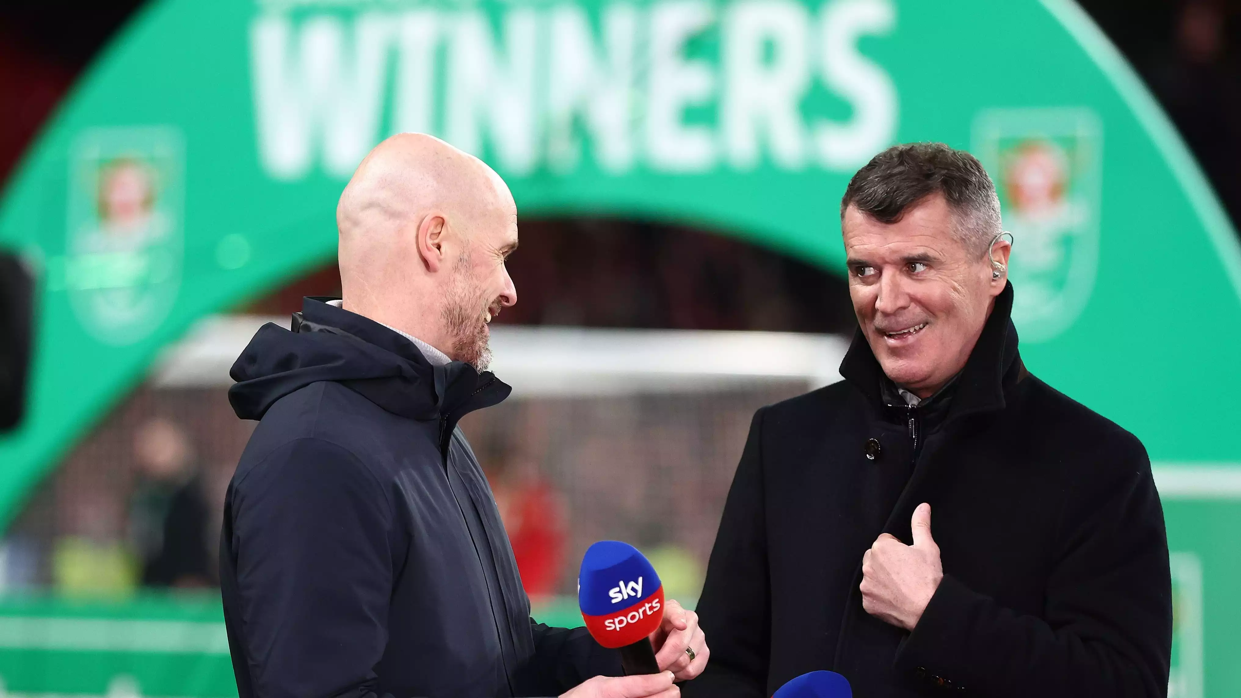 Erik ten Hag dan Roy Keane