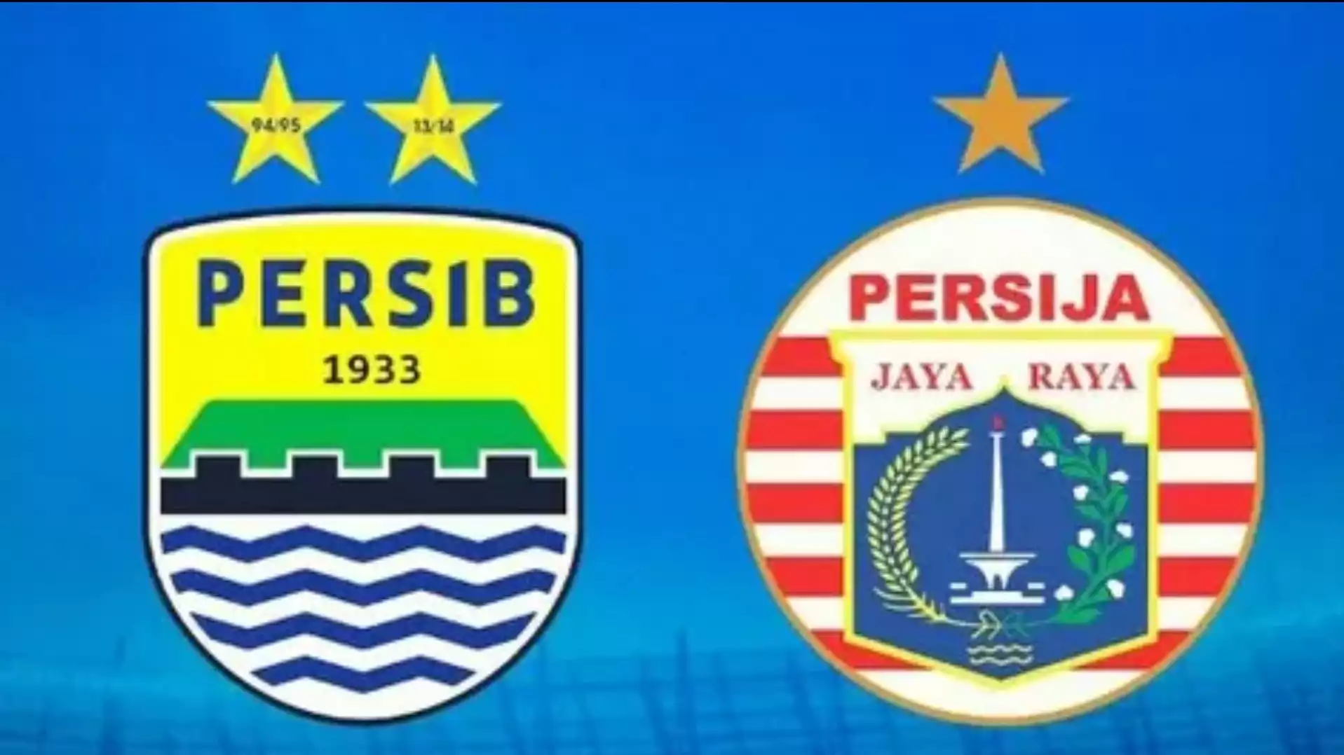 Logo Persib Bandung dan Persija Jakarta