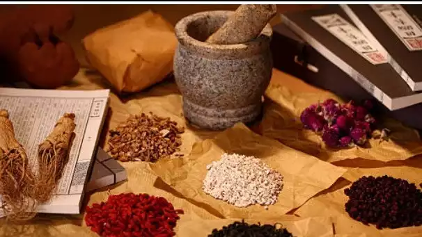 Ilustrasi obat herbal.