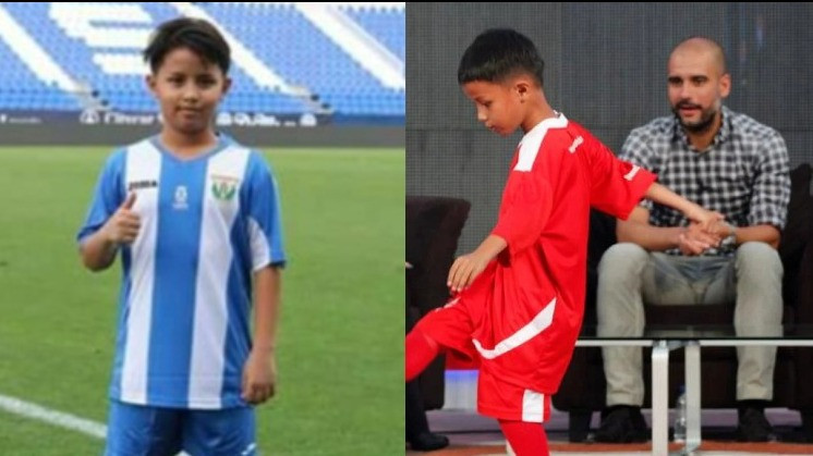 Tristan Alif Naufal, bocah yang pernah viral karena skill bermain bola hingga bertemu dengan Pep Guardiola.