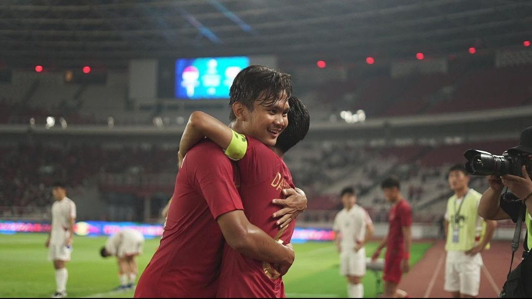 Komang Teguh saat membela Timnas Indonesia