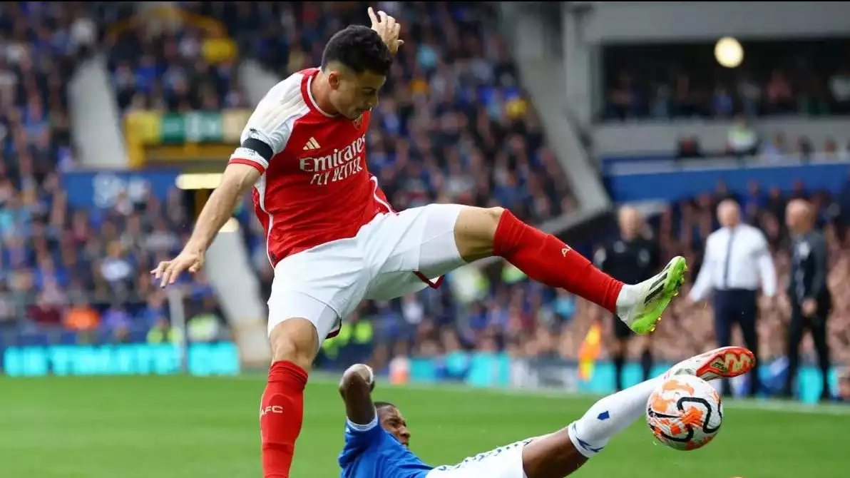 Pemain Arsenal Gabriel Martinelli