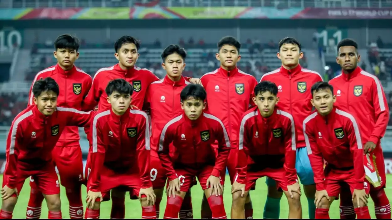 Skuad timnas Indonesia U-17 di ajang Piala Dunia U-17 2023.