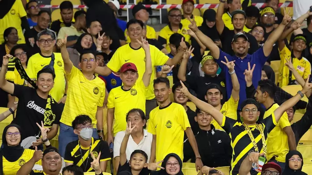 Suporter Timnas Malaysia