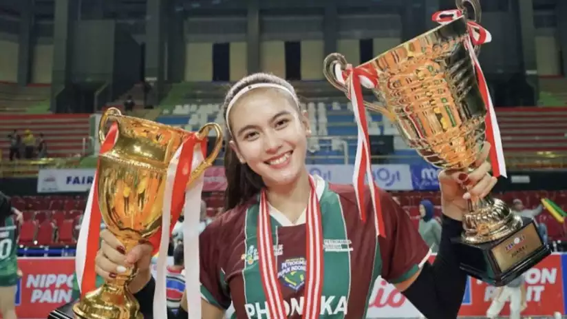 Sari Hartati, saat memperkuat Gresik Petrokimia di Livoli 2023