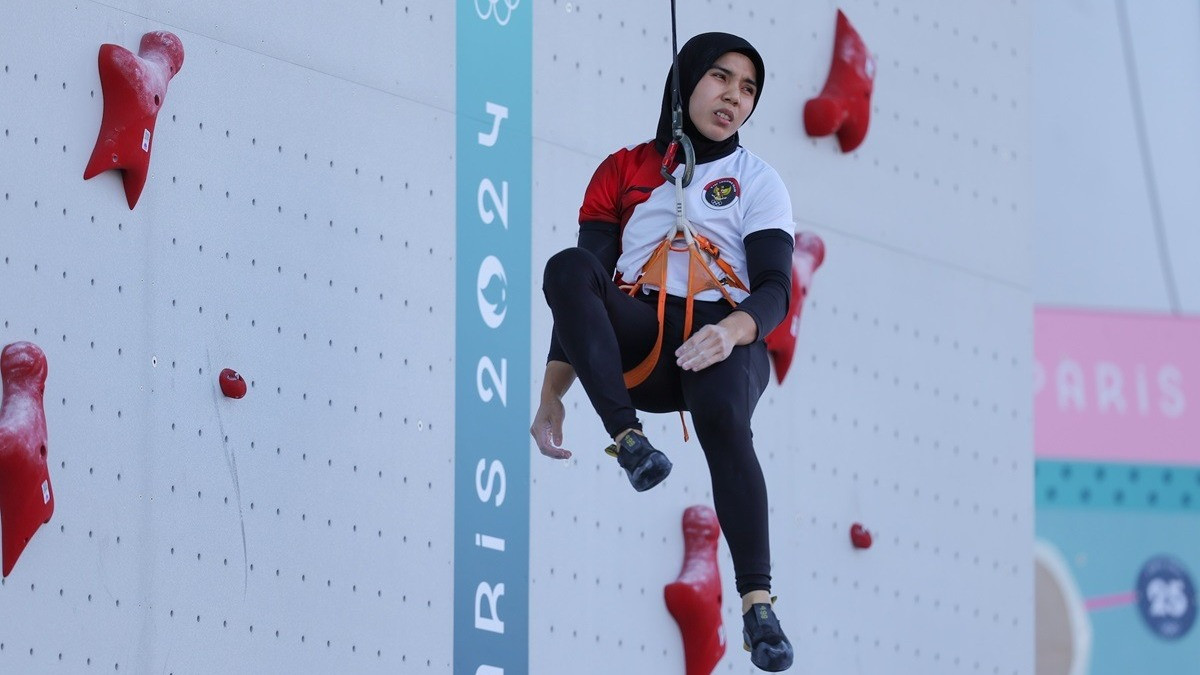 Atlet panjat tebing Banten Rajiah Sallsabillah