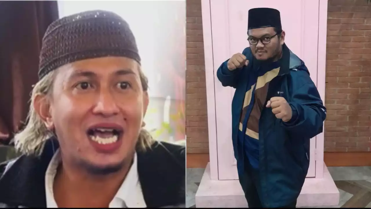 Habib Bahar bin Smith (kiri) dan Guru Gembul (kanan)