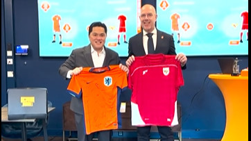 Erick Thohir Bertemu KNVB