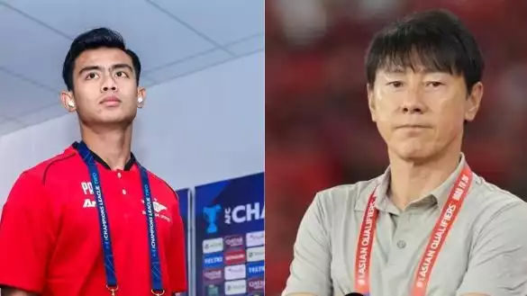 Pratama Arhan dan Shin Tae-yong