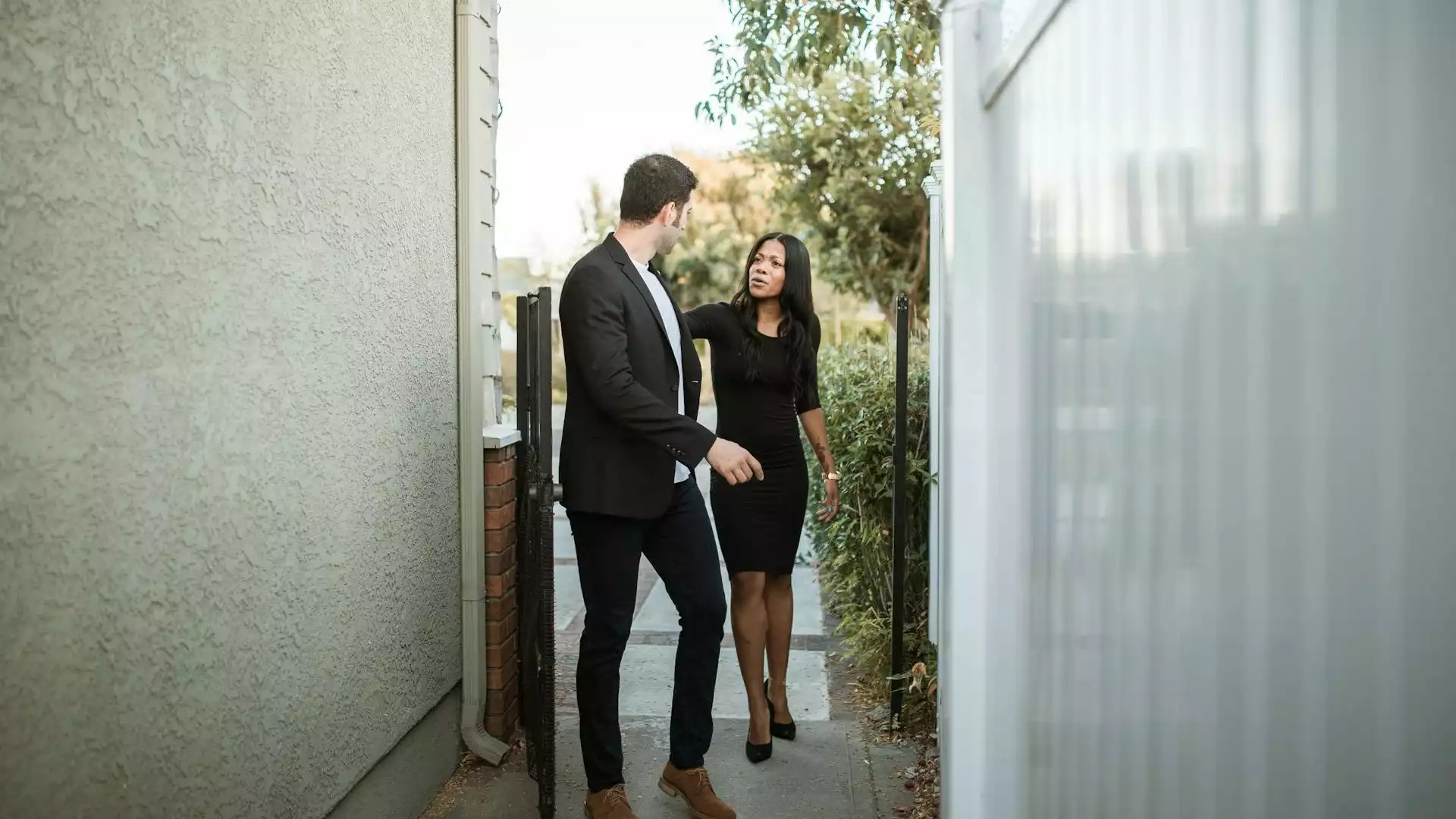 Ilustrasi pasangan bertengkar