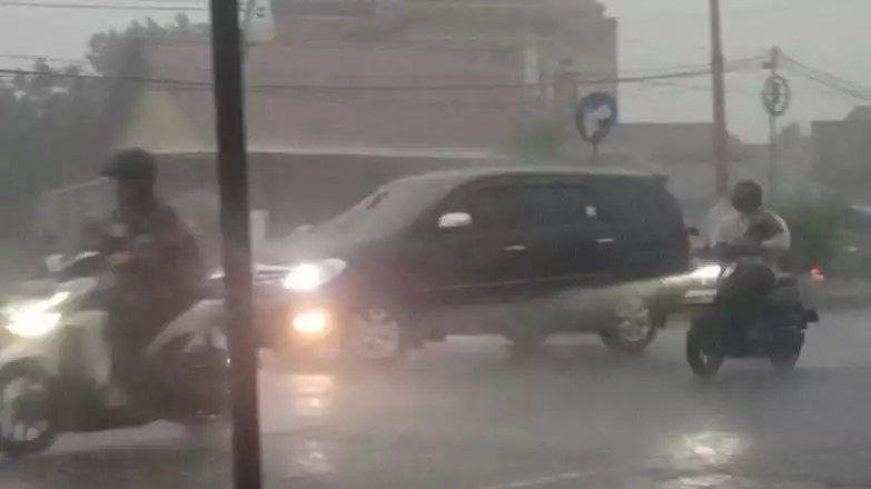 Ilustrasi cuaca ekstrem.