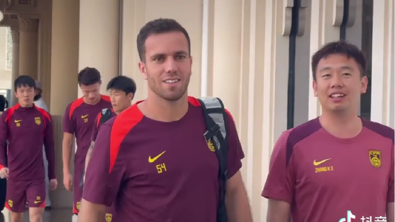 Pemain naturalisasi China Serginho.