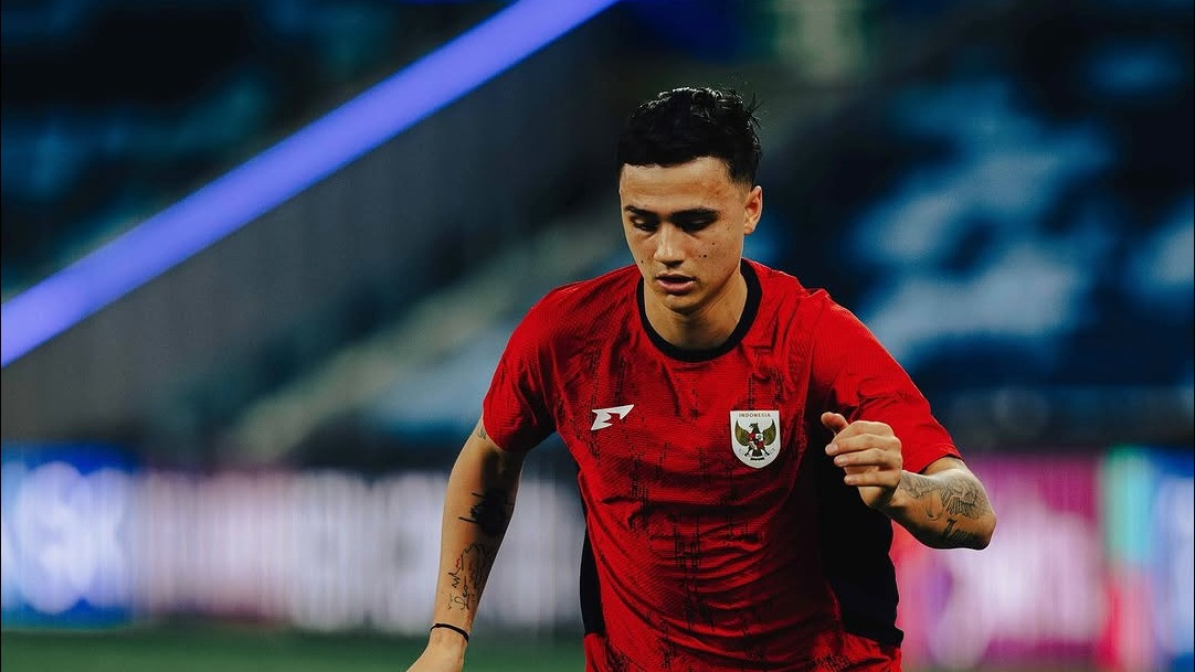 Eliano Reijnders saat melawan Australia