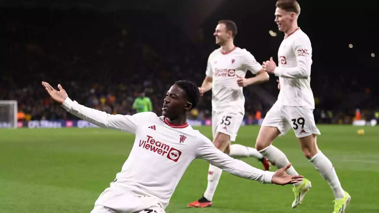 Gelandang Manchester United, Kobbie Mainoo