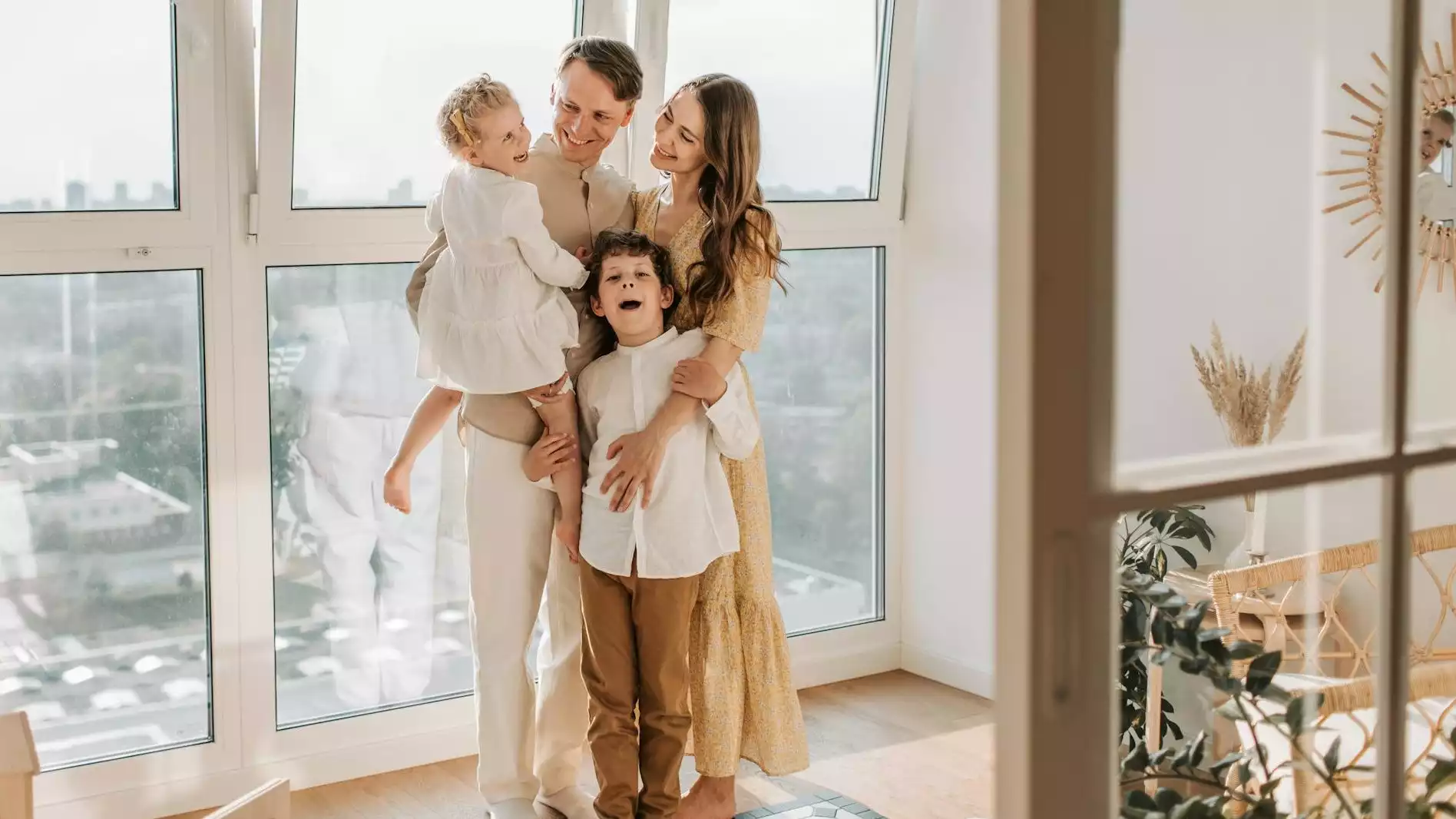 Ilustrasi keluarga bahagia