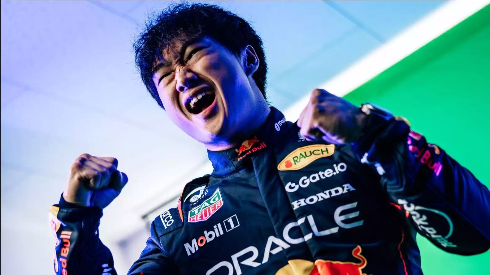 Pembalap Red Bull Racing, Yuki Tsunoda