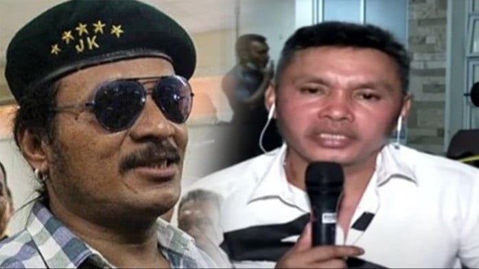 Kolase foto John Kei dan Nus Kei