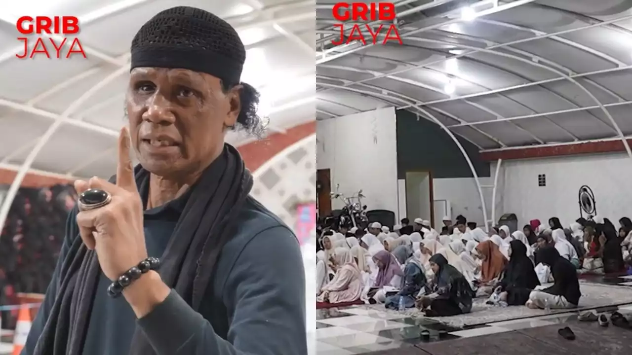 Hercules memperlihatkan sedekah yang rutin dilakukannya.