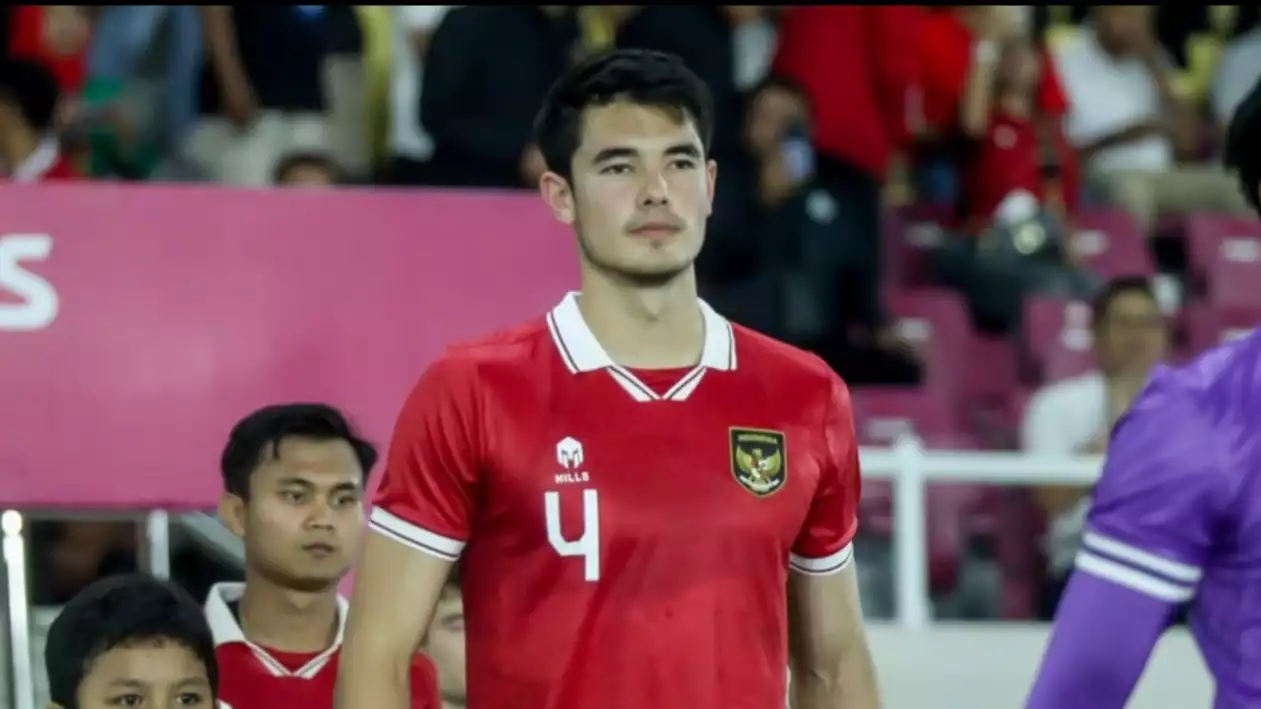 Bek Timnas Indonesia Elkan Baggott.