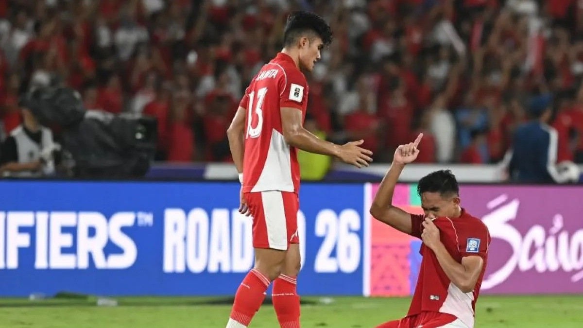 Ramadhan Sananta dan Rizky Ridho