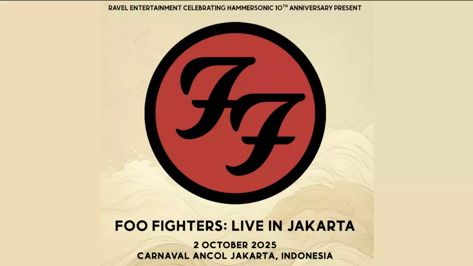 Foo Fighters Asia Tour 2025
