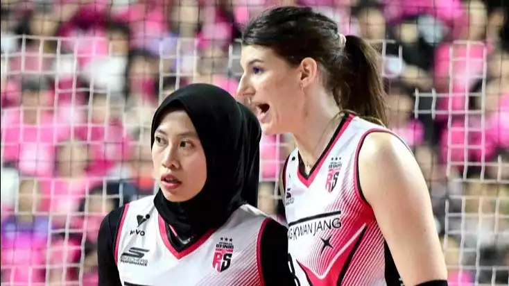 Megawati Hangestri dan Vanja Bukilic