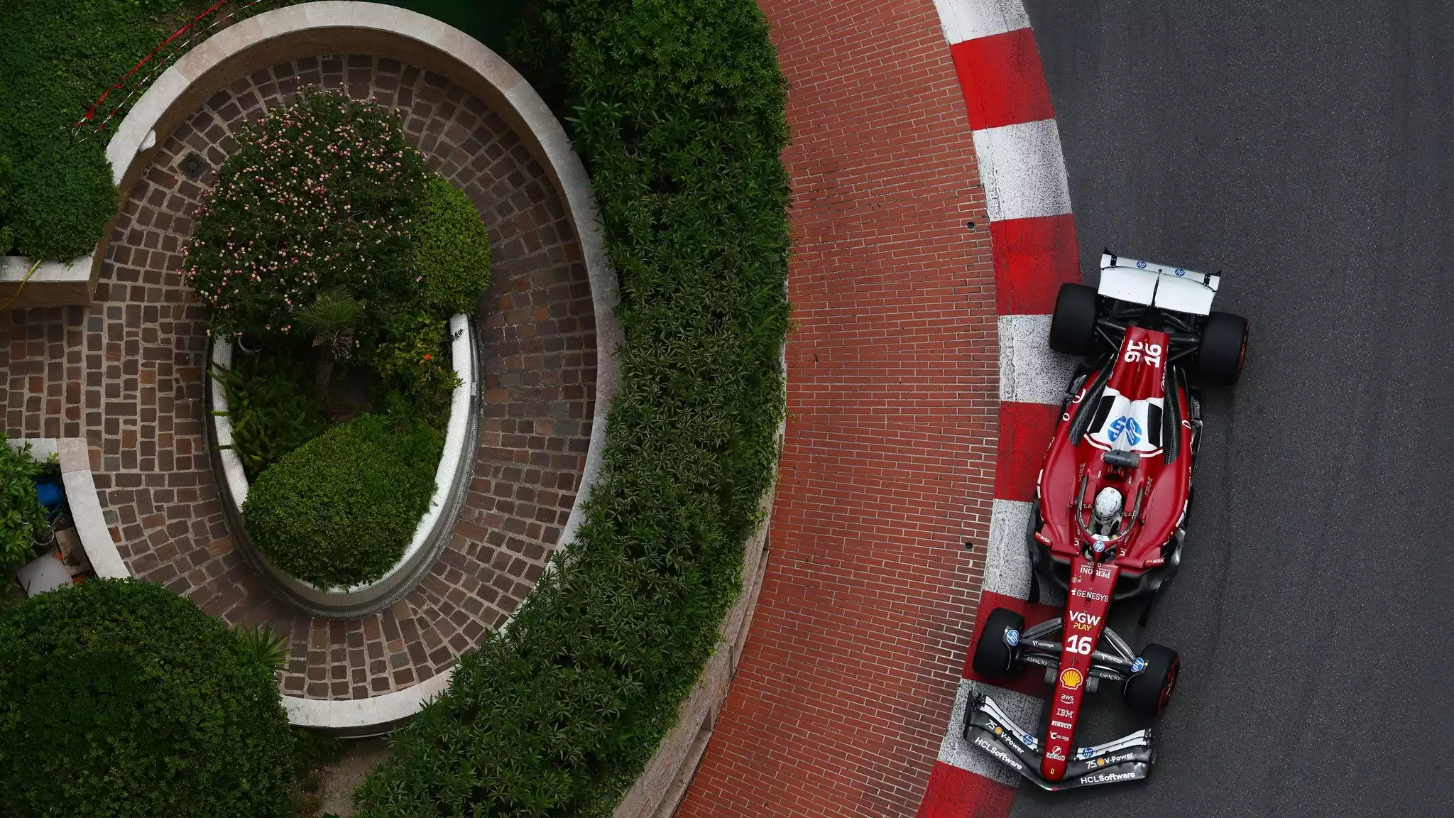 Charles Leclerc di F1 GP Monaco 2025
