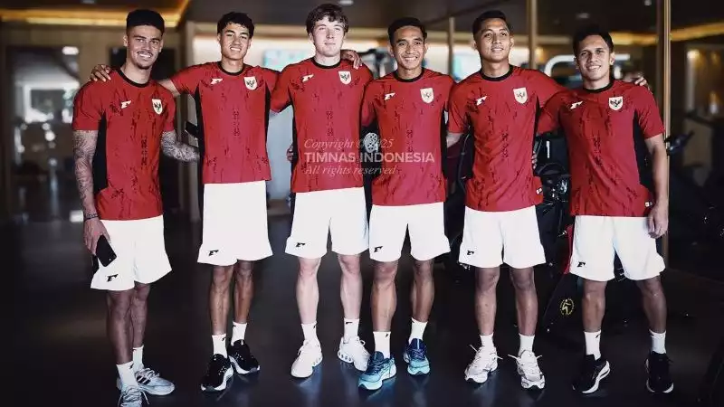 Para pemain Timnas Indonesia saat melangsungkan TC di Bali