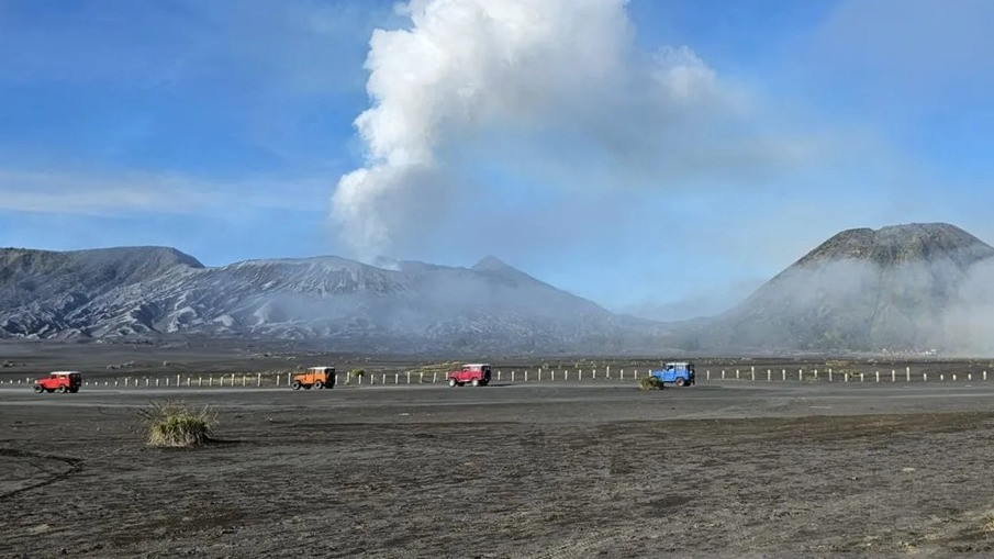 Ilustrasi wisata Gunung Bromo