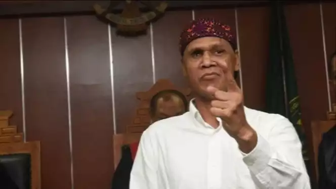 Ketua Umum ormas GRIB Jaya, Hercules Rosario Marshal