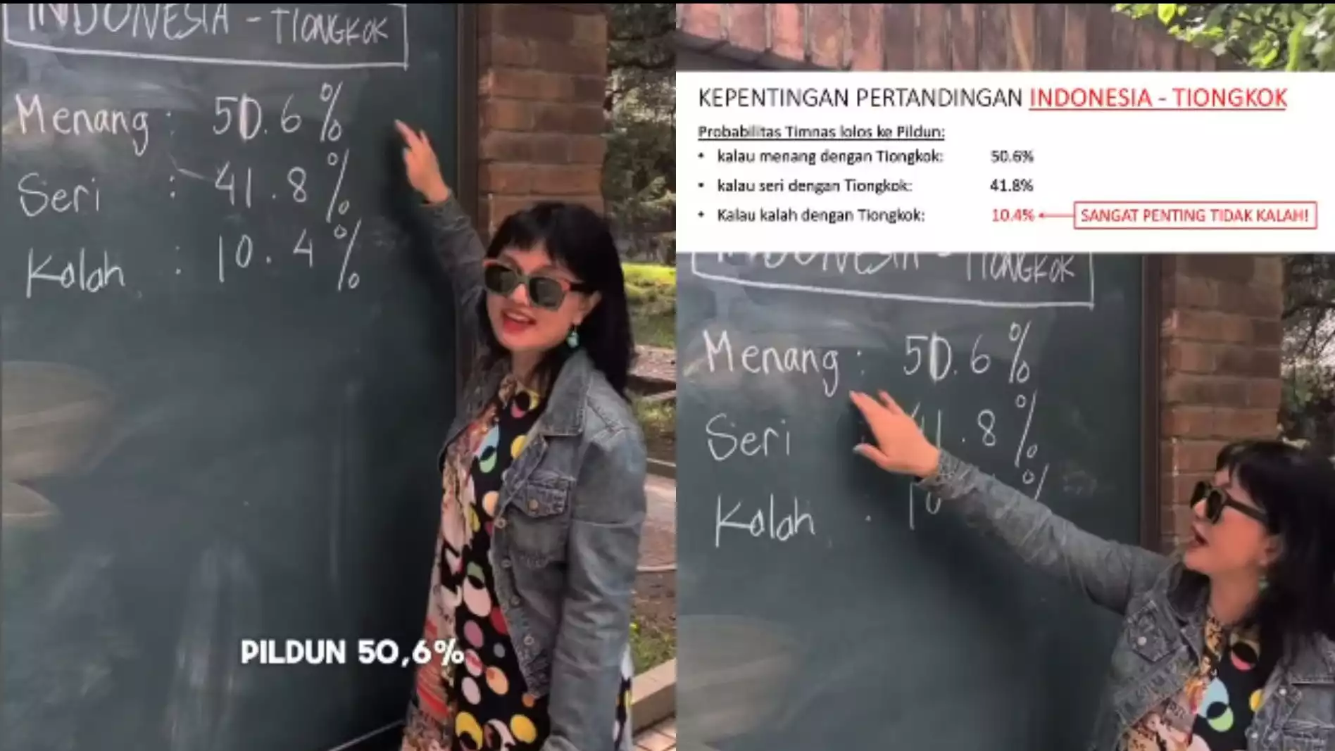 Prof Stella Jelaskan Persentase peluang Timnas Indonesia ke Piala Dunia berdasarkan laga lawan China