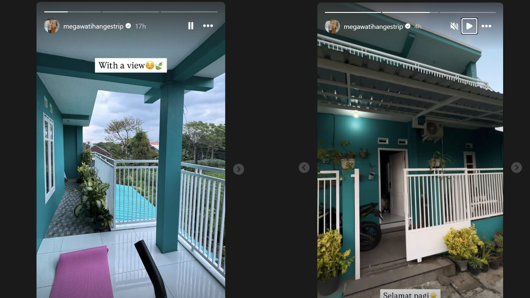 Unggahan terbaru Megawati Hangestri