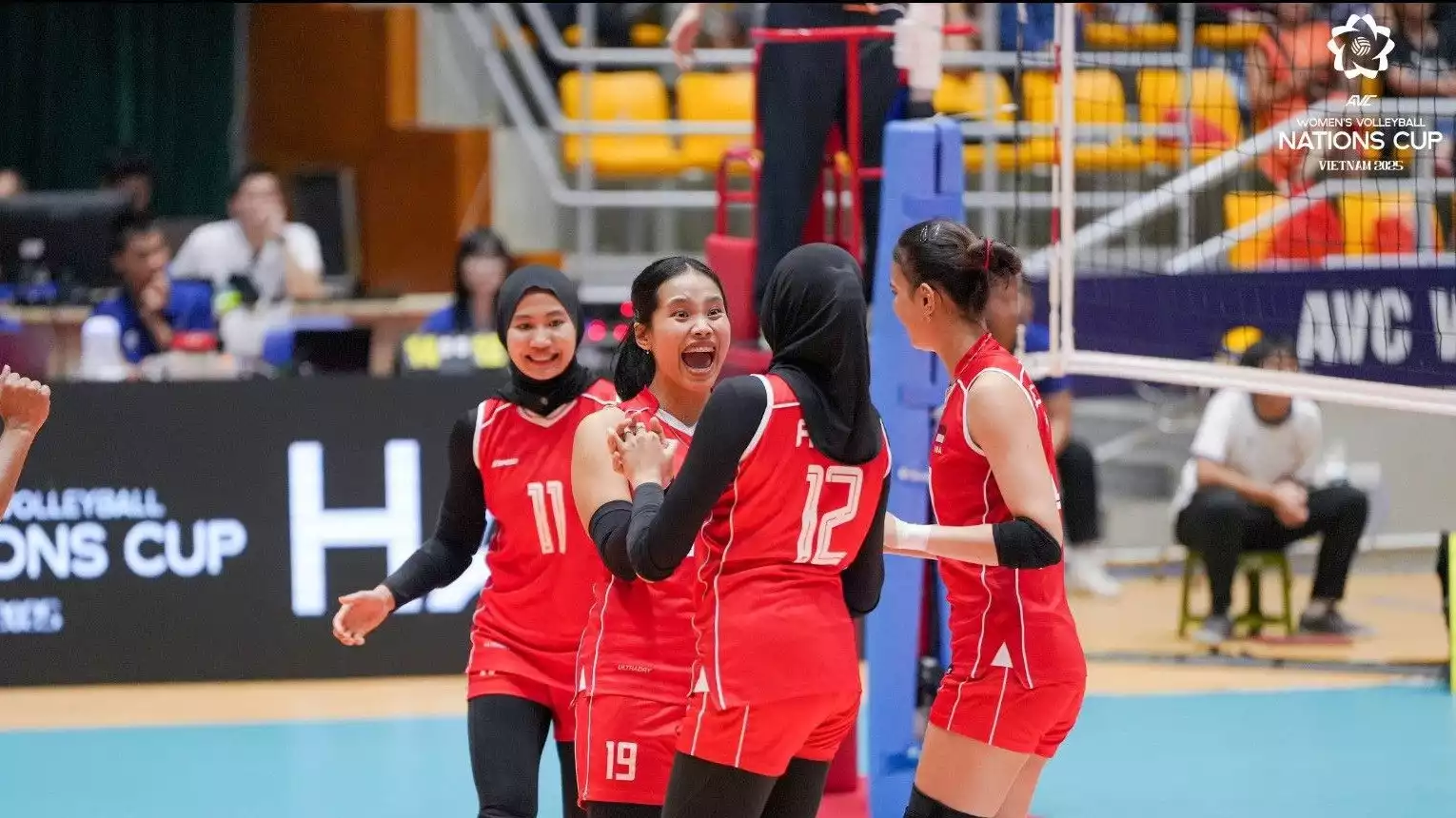 Timnas Voli Putri Indonesia di AVC Nation Cup 2025
