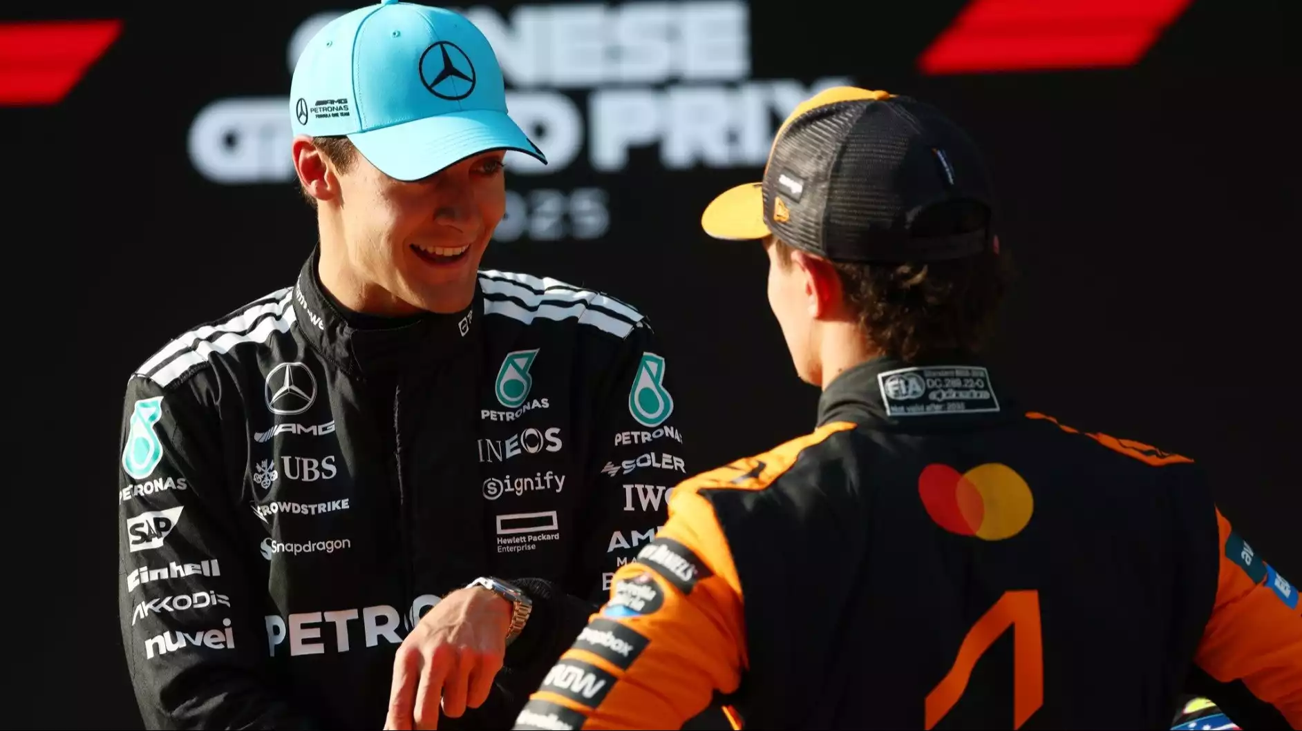 George Russell dan Lando Norris