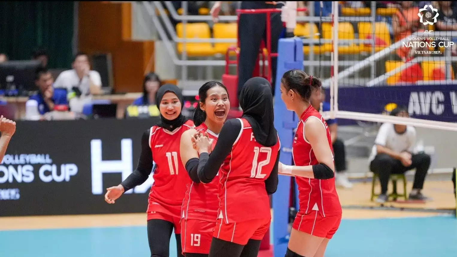 Timnas Voli Putri Indonesia di AVC Nation Cup 2025