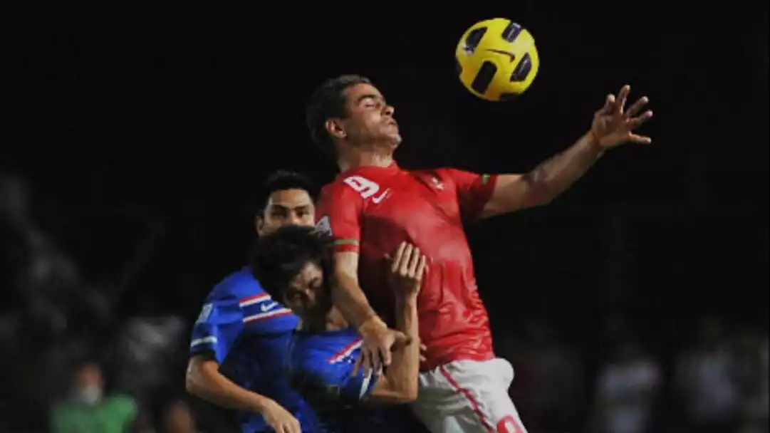 Eks striker naturalisasi Timnas Indonesia Cristian Gonzales