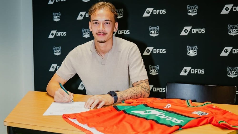 Pemain keturunan yang ditolak Shin Tae-yong, Jim Croque resmi gabung NEC Nijmegen