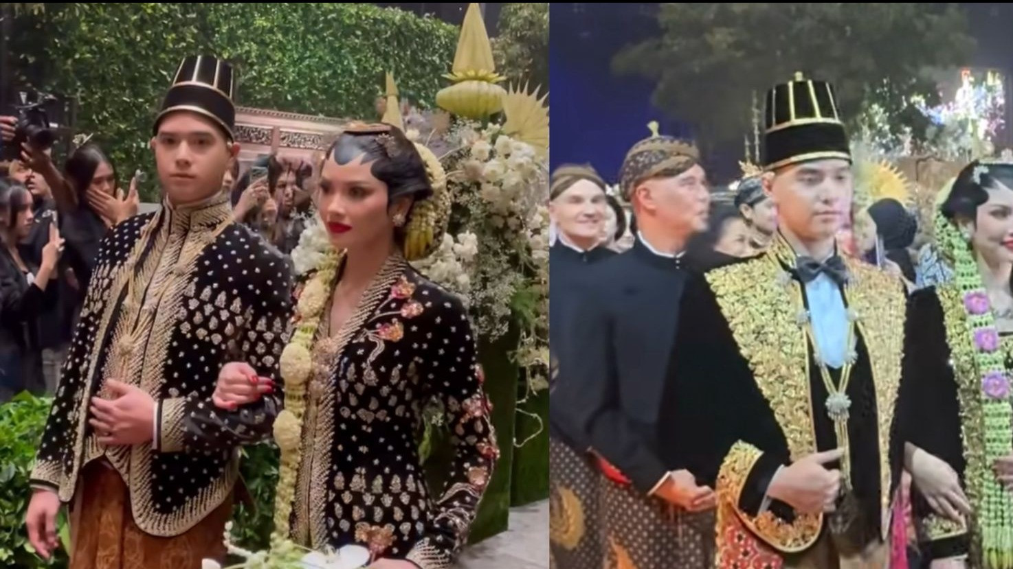 Acara ngunduh mantu pernikahan Al Ghazali dan Alyssa Daguise