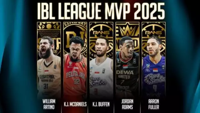 Lima pemain masuk nominasi MVP IBL 2025