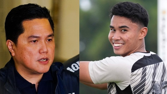 Respons Kaget Erick Thohir Lihat Muhammad Ferarri di TC Timnas Indonesia U-23: Eh Kamu Masih di Sini, Masih...
            - galeri foto