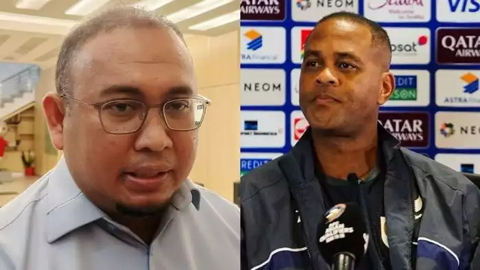 Andre Rosiade dan Patrick Kluivert