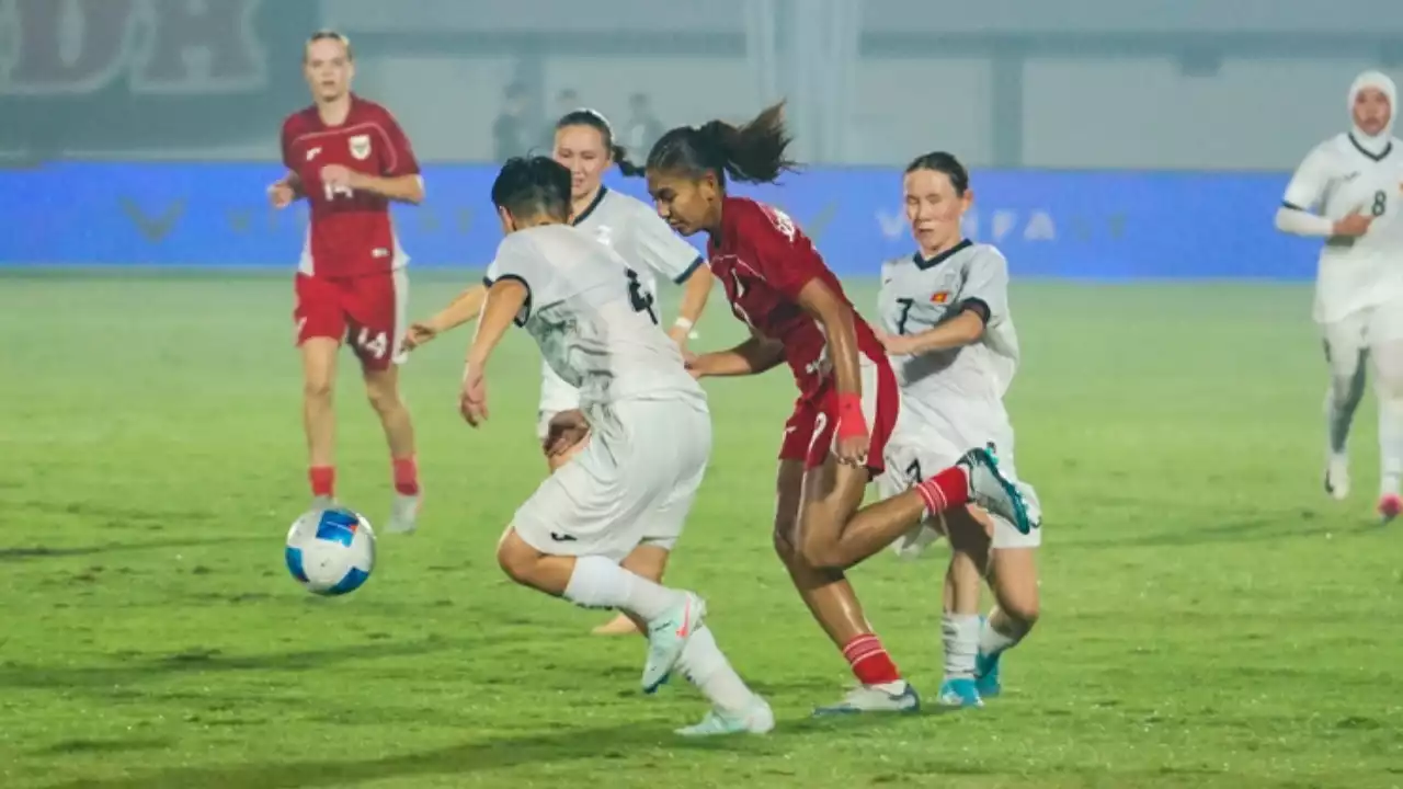 Timnas Putri Indonesia Vs Kirgiztan