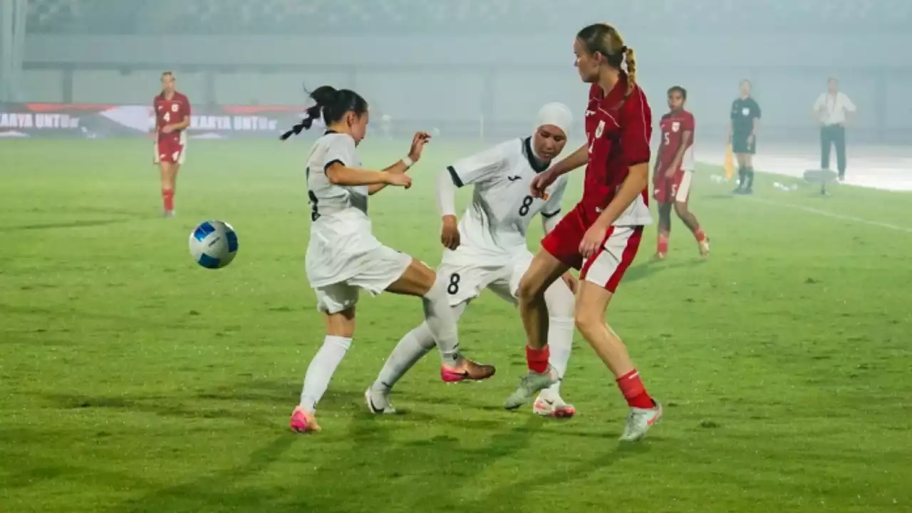 Timnas Putri Indonesia Vs Kirgiztan