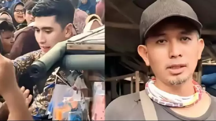 Verrell Bramasta borong mainan berujung ricuh