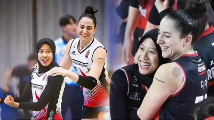 Megawati Hangestri dan Giovanna Milana